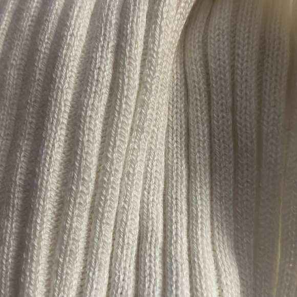 Chico’s Roxanne Rib Cocoon open cardigan sweater in Ecru Sz 2 / L new - Picture 9 of 9